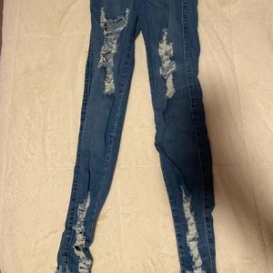 Fashion nova ripped jeans